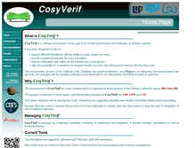 Tablet Screenshot of cosyverif.org